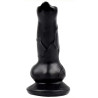 Animalorny Gode Dog Cock 12 x 4cm Noir